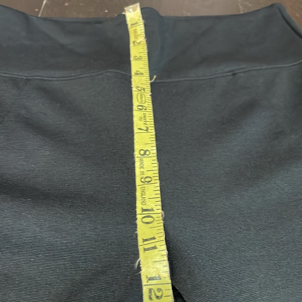 Spanx Assets Solid Black Ponte Shaping Leggings S… - image 8